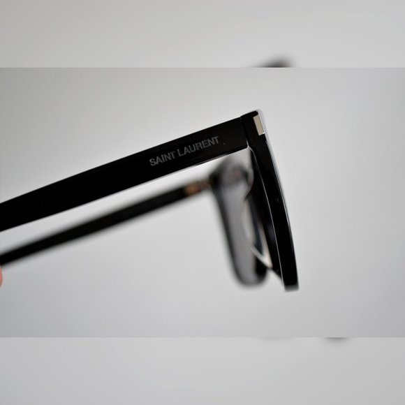 Saint Laurent SL 1/F Black/Solver 002 Sunglasses - Picture 4 of 8